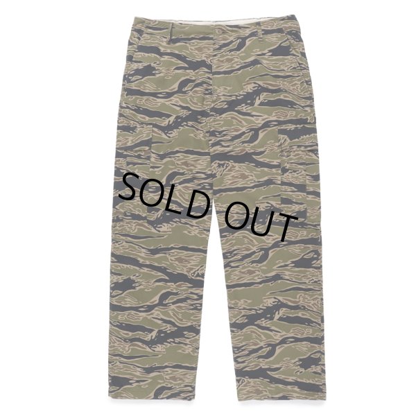 画像1: WACKO MARIA/TIGER CAMO 6 POCKET TROUSERS（OLIVE）［タイガーカモ6ポケットトラウザース-24秋冬］