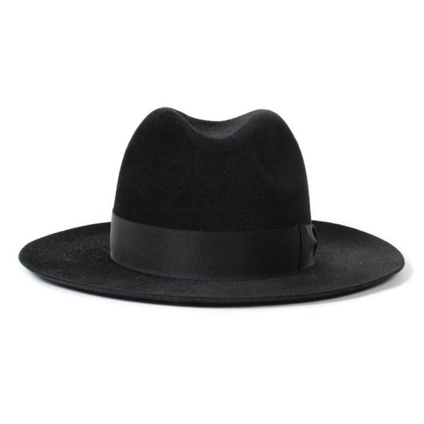 画像1: WACKO MARIA/HAT-01-JOHNNY-MAGA（BLACK）［ラビットファーハット-24秋冬］