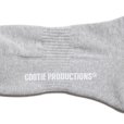 画像2: COOTIE PRODUCTIONS/Raza High Socks（Border）（Ash Gray）［ハイソックス-24秋冬］ (2)