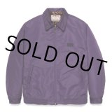 WACKO MARIA/MCGREGOR / ANTI-FREEZE JACKET（PURPLE）［アンチフリーズJKT-24秋冬］