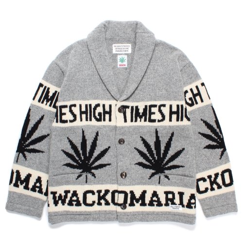 他の写真1: WACKO MARIA/HIGH TIMES / COWICHAN SWEATER（GRAY）［カウチンセーター-24秋冬］