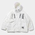 TIGHTBOOTH/HOODED TACTICAL JACKET（White）［フーデッドタクティカルJKT-24秋冬］