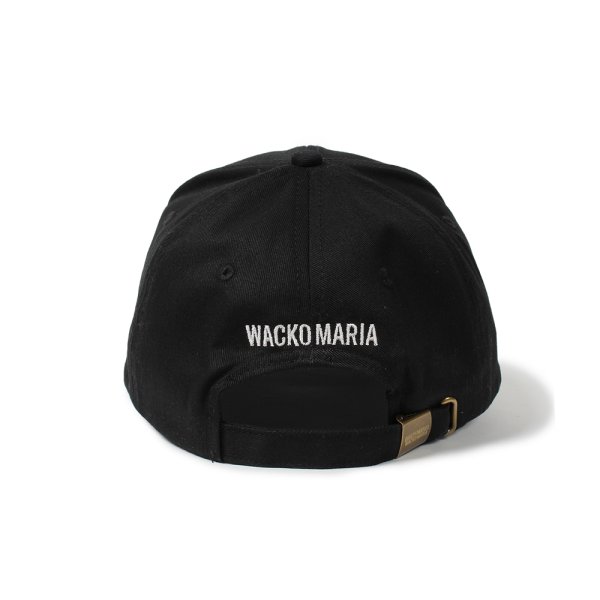 画像2: WACKO MARIA/HIGH TIMES / 6 PANEL CAP（BLACK）［6パネルキャップ-24秋冬］