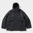 画像1: TIGHTBOOTH/HOODED TACTICAL JACKET（Black）［フーデッドタクティカルJKT-24秋冬］ (1)