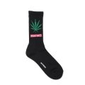 WACKO MARIA/HIGH TIMES / JACQUARD SOCKS（BLACK）［ジャガードソックス-24秋冬］