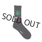 WACKO MARIA/HIGH TIMES / JACQUARD SOCKS（BLACK）［ジャガードソックス-24秋冬］