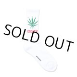 WACKO MARIA/HIGH TIMES / JACQUARD SOCKS（WHITE）［ジャガードソックス-24秋冬］