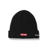 WACKO MARIA/HIGH TIMES / WATCH CAP（BLACK）［ニットキャップ-24秋冬］