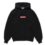 WACKO MARIA/HIGH TIMES / HEAVY WEIGHT HOODED SWEAT SHIRT（BLACK）［プルオーバーパーカー-24秋冬］