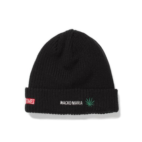 他の写真2: WACKO MARIA/HIGH TIMES / WATCH CAP（BLACK）［ニットキャップ-24秋冬］