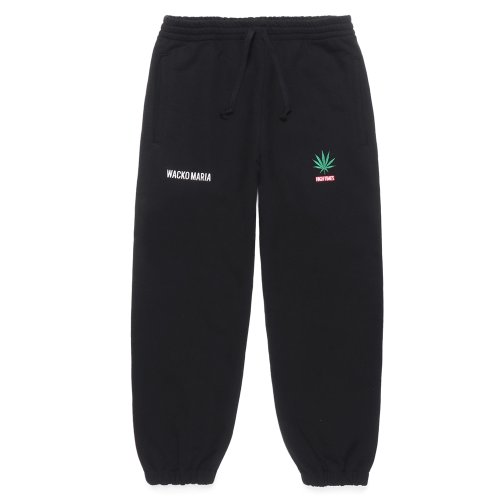 他の写真1: WACKO MARIA/HIGH TIMES / HEAVY WEIGHT SWEAT PANTS（BLACK）［スウェットパンツ-24秋冬］