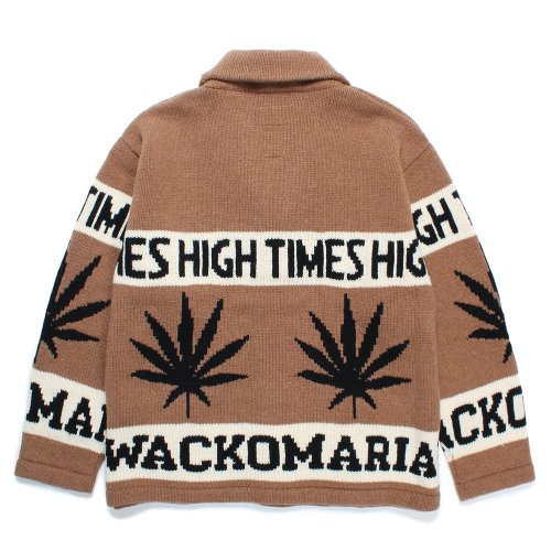 他の写真2: WACKO MARIA/HIGH TIMES / COWICHAN SWEATER（BROWN）［カウチンセーター-24秋冬］