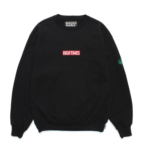 他の写真1: WACKO MARIA/HIGH TIMES / HEAVY WEIGHT CREW NECK SWEAT SHIRT（BLACK）［クルーネックスウェット-24秋冬］