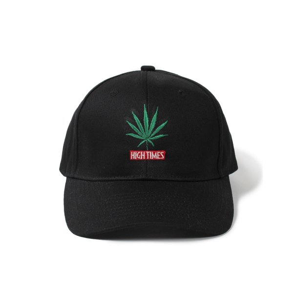 画像1: WACKO MARIA/HIGH TIMES / 6 PANEL CAP（BLACK）［6パネルキャップ-24秋冬］