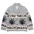 画像1: WACKO MARIA/HIGH TIMES / COWICHAN SWEATER（GRAY）［カウチンセーター-24秋冬］ (1)