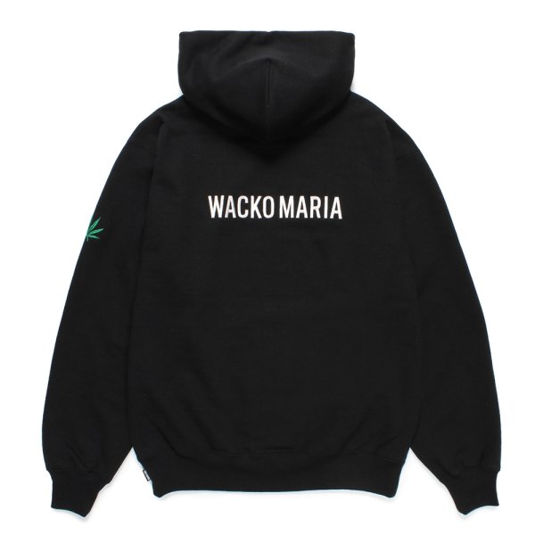 画像2: WACKO MARIA/HIGH TIMES / HEAVY WEIGHT HOODED SWEAT SHIRT（BLACK）［プルオーバーパーカー-24秋冬］