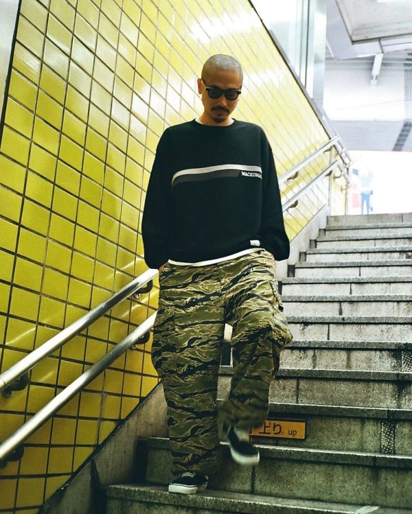 画像3: WACKO MARIA/TIGER CAMO 6 POCKET TROUSERS（OLIVE）［タイガーカモ6ポケットトラウザース-24秋冬］