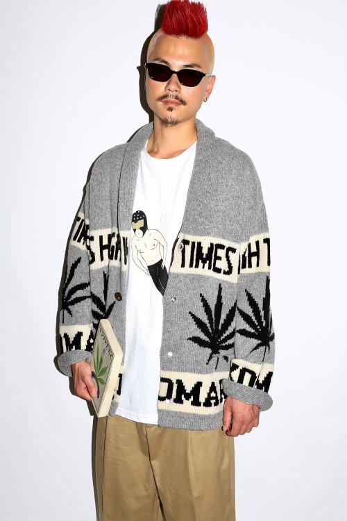 他の写真3: WACKO MARIA/HIGH TIMES / COWICHAN SWEATER（GRAY）［カウチンセーター-24秋冬］