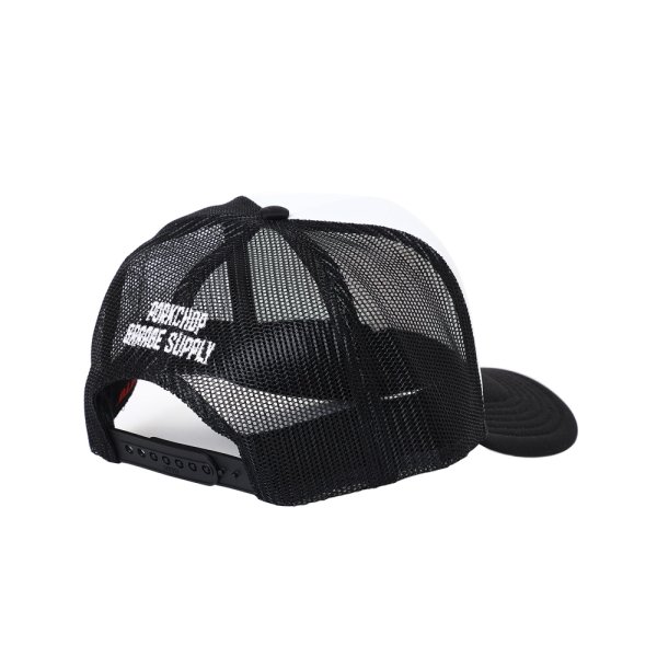 画像2: PORKCHOP/BAR&SHIELD MESH CAP（BLACK）［メッシュキャップ-24秋冬］