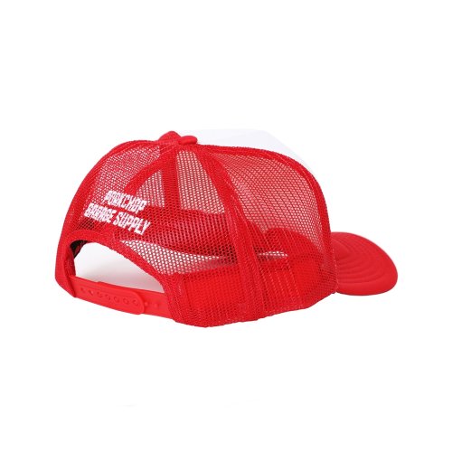 他の写真2: PORKCHOP/BAR&SHIELD MESH CAP（RED）［メッシュキャップ-24秋冬］