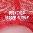 画像4: PORKCHOP/BAR&SHIELD MESH CAP（RED）［メッシュキャップ-24秋冬］ (4)