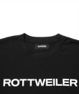 画像3: 【25春夏ご予約受付中！25年3月入荷予定】ROTTWEILER/R9 LOGO LS TEE（BLACK）［オリジナル長袖T-25春夏］