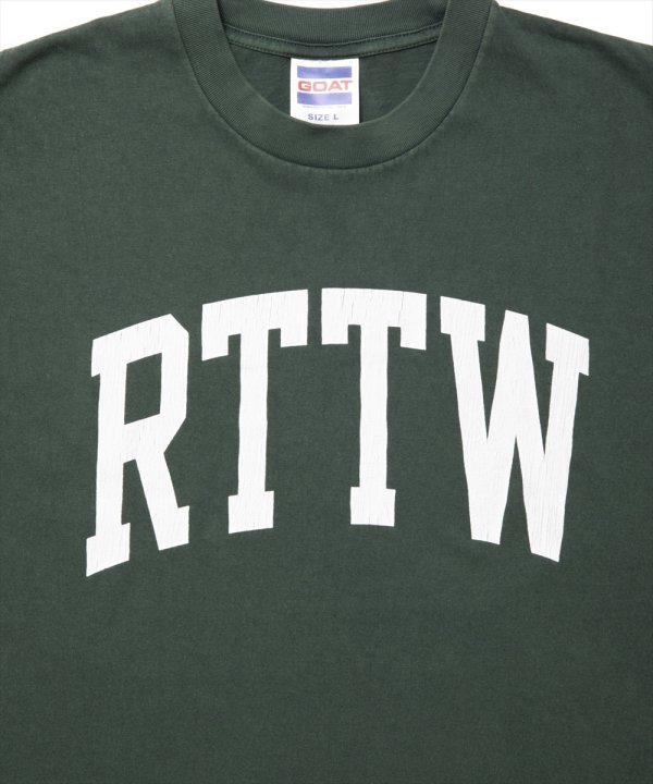 画像4: 【25春夏ご予約受付中！25年4月入荷予定】ROTTWEILER/RTTW PIGMENT TEE（GREEN）［プリントT-25春夏］