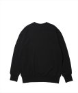 画像2: 【25春夏ご予約受付中！25年3月入荷予定】ROTTWEILER/RTTW SWEATER（BLACK）［クルーネックスウェット-25春夏］ (2)