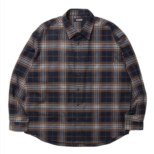 他の写真1: 【25春夏ご予約受付中！25年3月入荷予定】ROTTWEILER/R9 BRUSHED TWILL SHIRT（BROWN）［ブラッシュドツイルシャツ-25春夏］