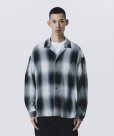 画像4: 【25春夏ご予約受付中！25年3月入荷予定】ROTTWEILER/R9 CHAMPION CHECK SHIRT（BLACK）［チャンピオンチェックシャツ-25春夏］ (4)