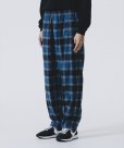 画像4: 【25春夏ご予約受付中！25年4月入荷予定】ROTTWEILER/R9 NEL CHECK PANTS（BLUE）［ネルチェックパンツ-25春夏］ (4)