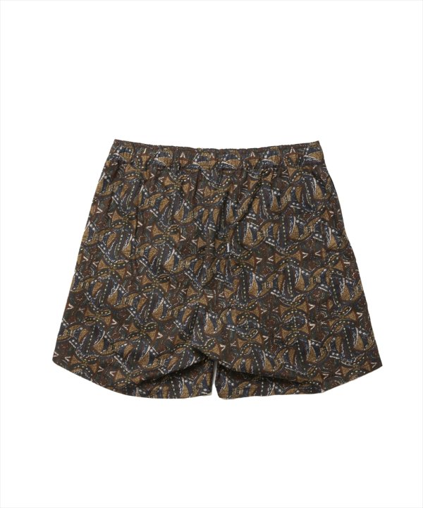 画像2: 【25春夏ご予約受付中！25年5月入荷予定】ROTTWEILER/R9 PATTERNED SHORTS（NAVY）［アフリカ柄ショーツ-25春夏］