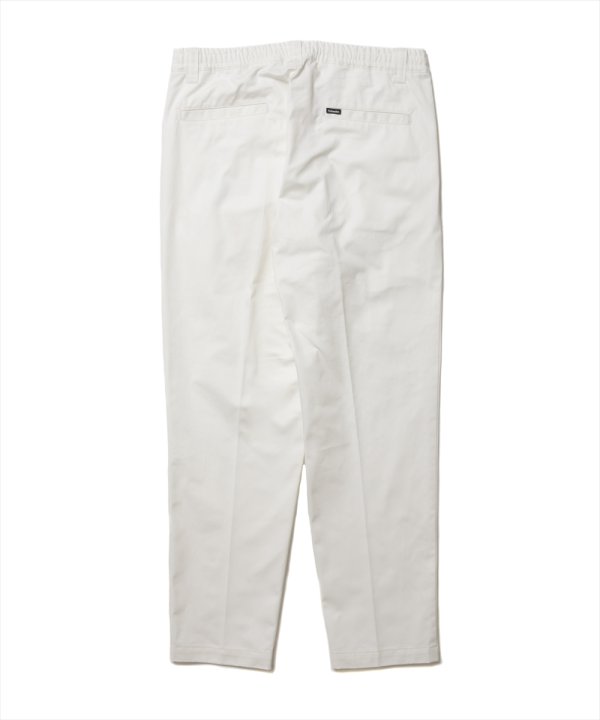 画像2: 【25春夏ご予約受付中！25年3月入荷予定】ROTTWEILER/R9 TUCK PRESS CHINO PANTS（WHITE）［タックプレスチノパン-25春夏］