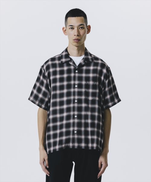 他の写真3: 【25春夏ご予約受付中！25年4月入荷予定】ROTTWEILER/R9 VIYELLA CHECK S/S SHIRT（RED）［ビエラチェックシャツ-25春夏］