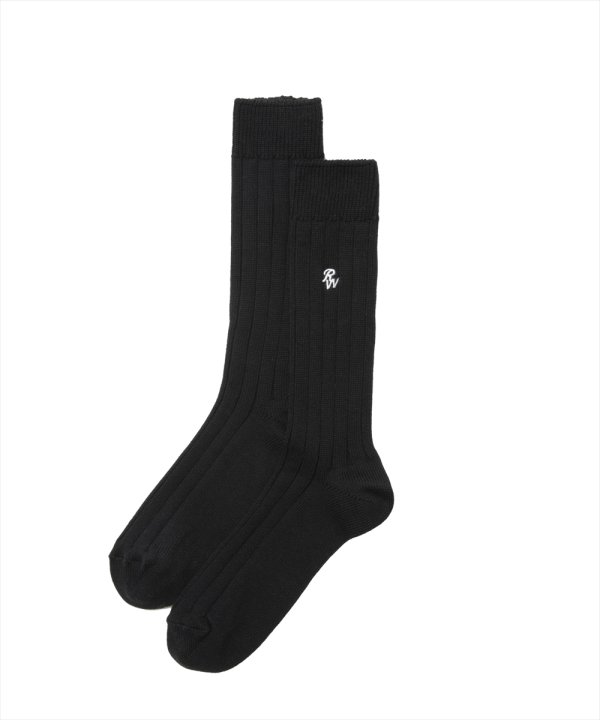 画像1: 【25春夏ご予約受付中！25年3月入荷予定】ROTTWEILER/R9 PURPLE SOX（BLACK）［ソックス-25春夏］