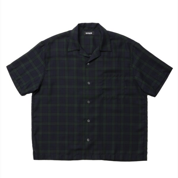 画像1: 【25春夏ご予約受付中！25年4月入荷予定】ROTTWEILER/R9 VIYELLA CHECK S/S SHIRT（NAVY）［ビエラチェックシャツ-25春夏］