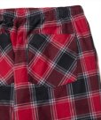 画像3: 【25春夏ご予約受付中！25年4月入荷予定】ROTTWEILER/R9 NEL CHECK PANTS（RED）［ネルチェックパンツ-25春夏］ (3)