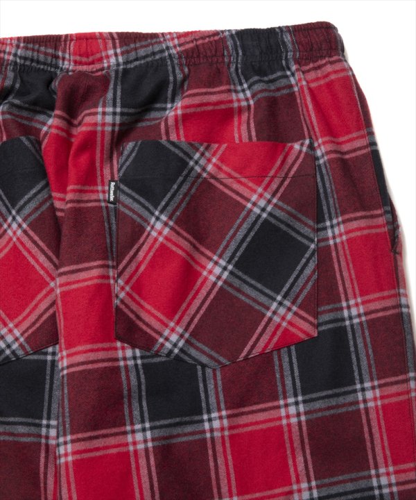 画像3: 【25春夏ご予約受付中！25年4月入荷予定】ROTTWEILER/R9 NEL CHECK PANTS（RED）［ネルチェックパンツ-25春夏］