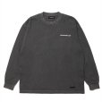 画像1: 【25春夏ご予約受付中！25年4月入荷予定】ROTTWEILER/R9 PIGMENT LS TEE（CHARCOAL）［ピグメントオリジナル長袖T-25春夏］ (1)