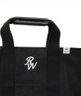 画像4: 【25春夏ご予約受付中！25年3月入荷予定】ROTTWEILER/CANVAS TOTE BAG SMALL（BLACK）［キャンバストートバッグ"スモール"-25春夏］ (4)