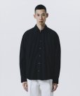 画像4: 【25春夏ご予約受付中！25年3月入荷予定】ROTTWEILER/R9 DRESS SHIRT（BLACK）［ドレスシャツ-25春夏］ (4)