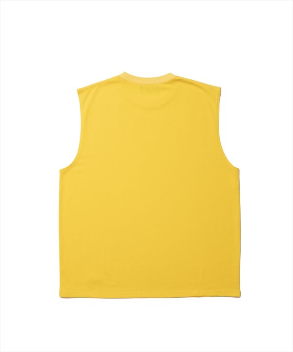 画像2: 【25春夏ご予約受付中！25年5月入荷予定】ROTTWEILER/R9 BASIC SLEEVELESS TEE（YELLOW）［オリジナルスリーブレスT-25春夏］