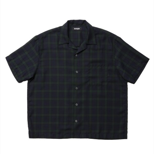 他の写真1: 【25春夏ご予約受付中！25年4月入荷予定】ROTTWEILER/R9 VIYELLA CHECK S/S SHIRT（NAVY）［ビエラチェックシャツ-25春夏］