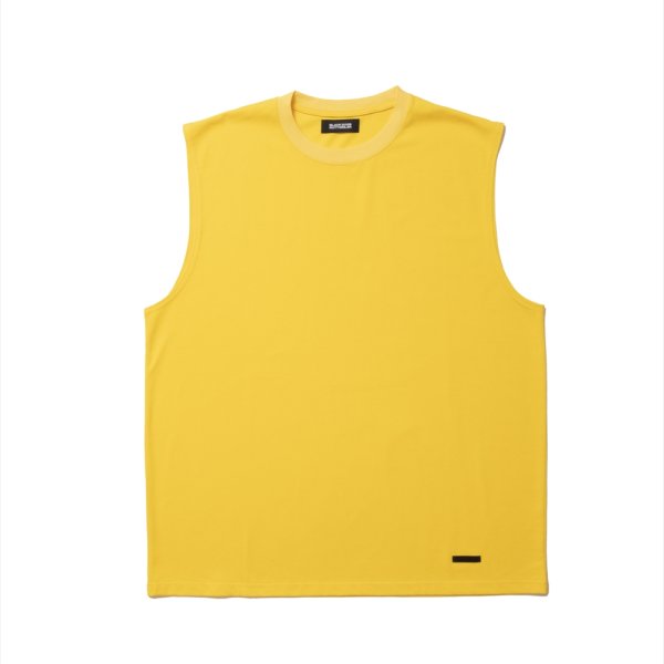 画像1: 【25春夏ご予約受付中！25年5月入荷予定】ROTTWEILER/R9 BASIC SLEEVELESS TEE（YELLOW）［オリジナルスリーブレスT-25春夏］