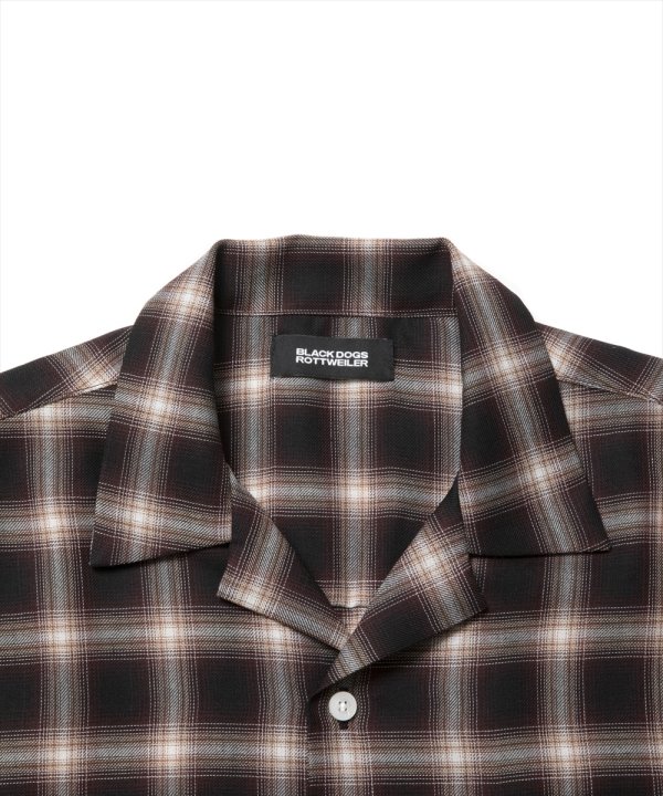 画像3: 【25春夏ご予約受付中！25年4月入荷予定】ROTTWEILER/R9 VIYELLA CHECK S/S SHIRT（RED）［ビエラチェックシャツ-25春夏］