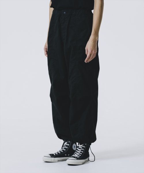 他の写真3: 【25春夏ご予約受付中！25年4月入荷予定】ROTTWEILER/R9 PARACHUTE PANTS（BLACK）［パラシュートパンツ-25春夏］