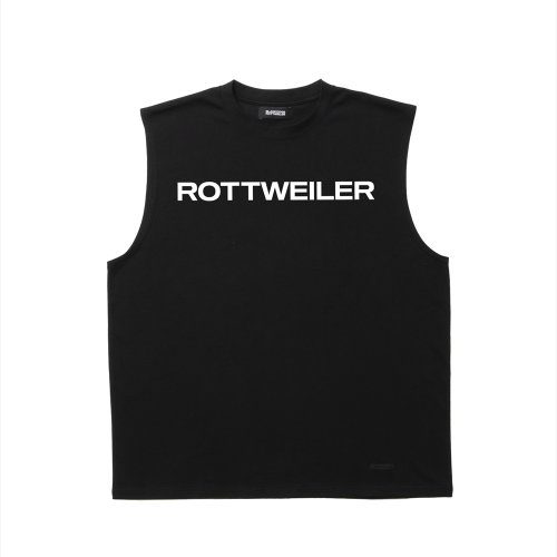 他の写真1: 【25春夏ご予約受付中！25年5月入荷予定】ROTTWEILER/R9 LOGO SLEEVELESS TEE（BLACK）［オリジナルスリーブレスT-25春夏］