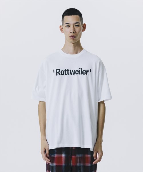 他の写真2: 【25春夏ご予約受付中！25年4月入荷予定】ROTTWEILER/RW TEE（WHITE）［プリントT-25春夏］