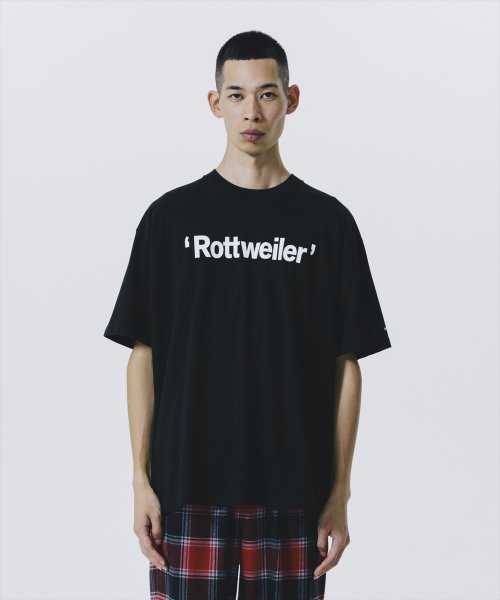 他の写真2: 【25春夏ご予約受付中！25年4月入荷予定】ROTTWEILER/RW TEE（BLACK）［プリントT-25春夏］