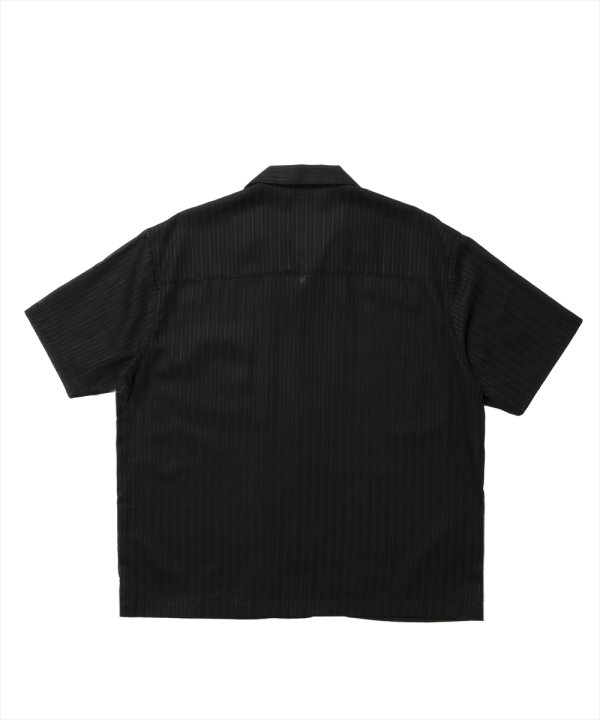 画像2: 【25春夏ご予約受付中！25年4月入荷予定】ROTTWEILER/R9 STRIPE S/S SHIRT（BLACK）［ストライプシャツ-25春夏］